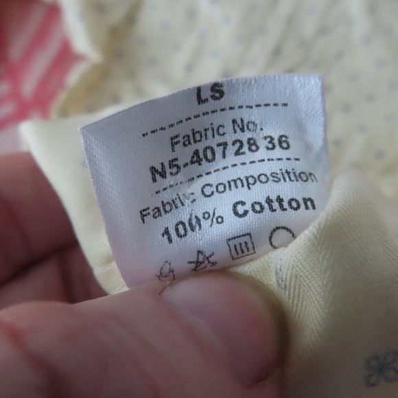 LTC chris paddack button up print shirt no size - Picture 6 of 6